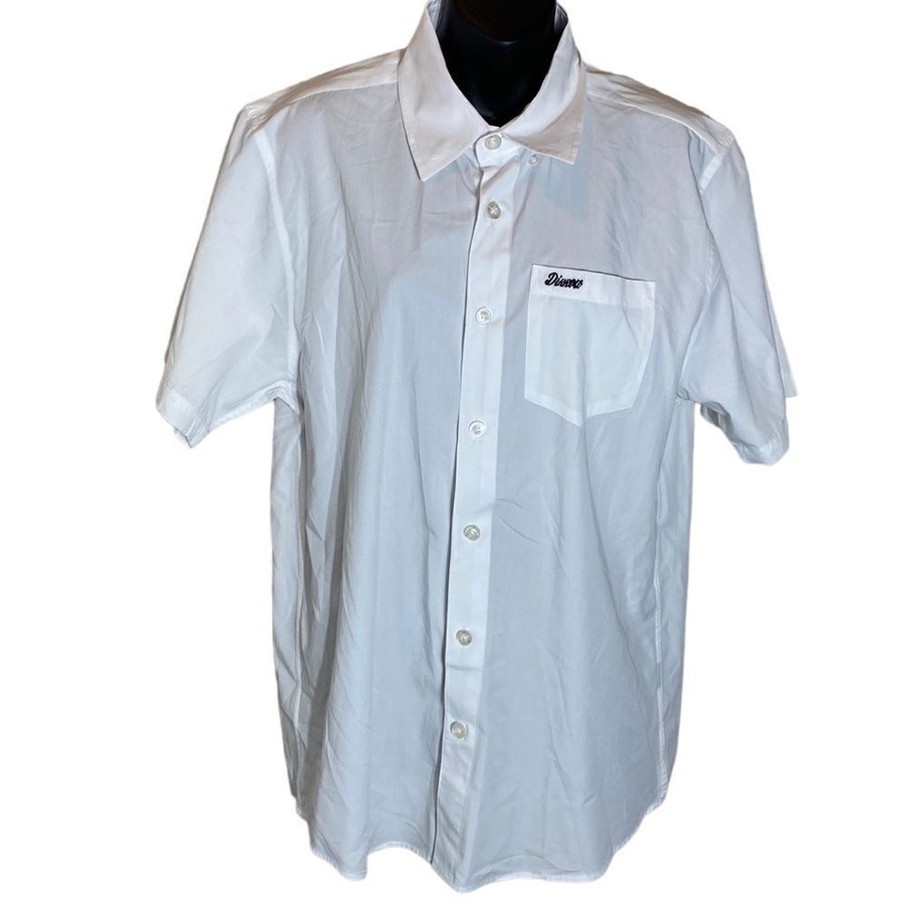 Dixxon co signature series d-Lux proprietary bamboo blend button up tee medium